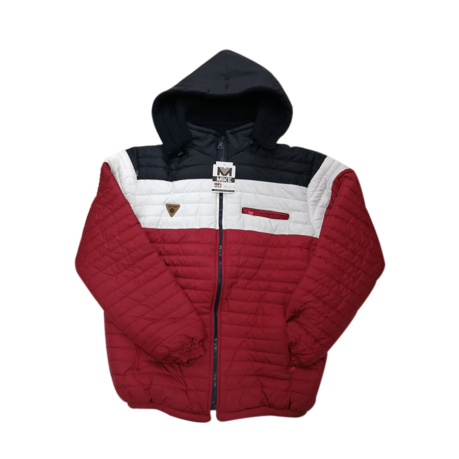 CHOMPA HOMBRE PLUMON COMBINADA MIKE