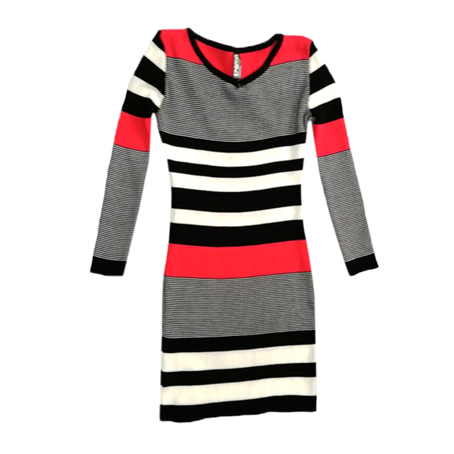 VESTIDO MUJER TEJIDO DISEÑO PIPER TRAMA