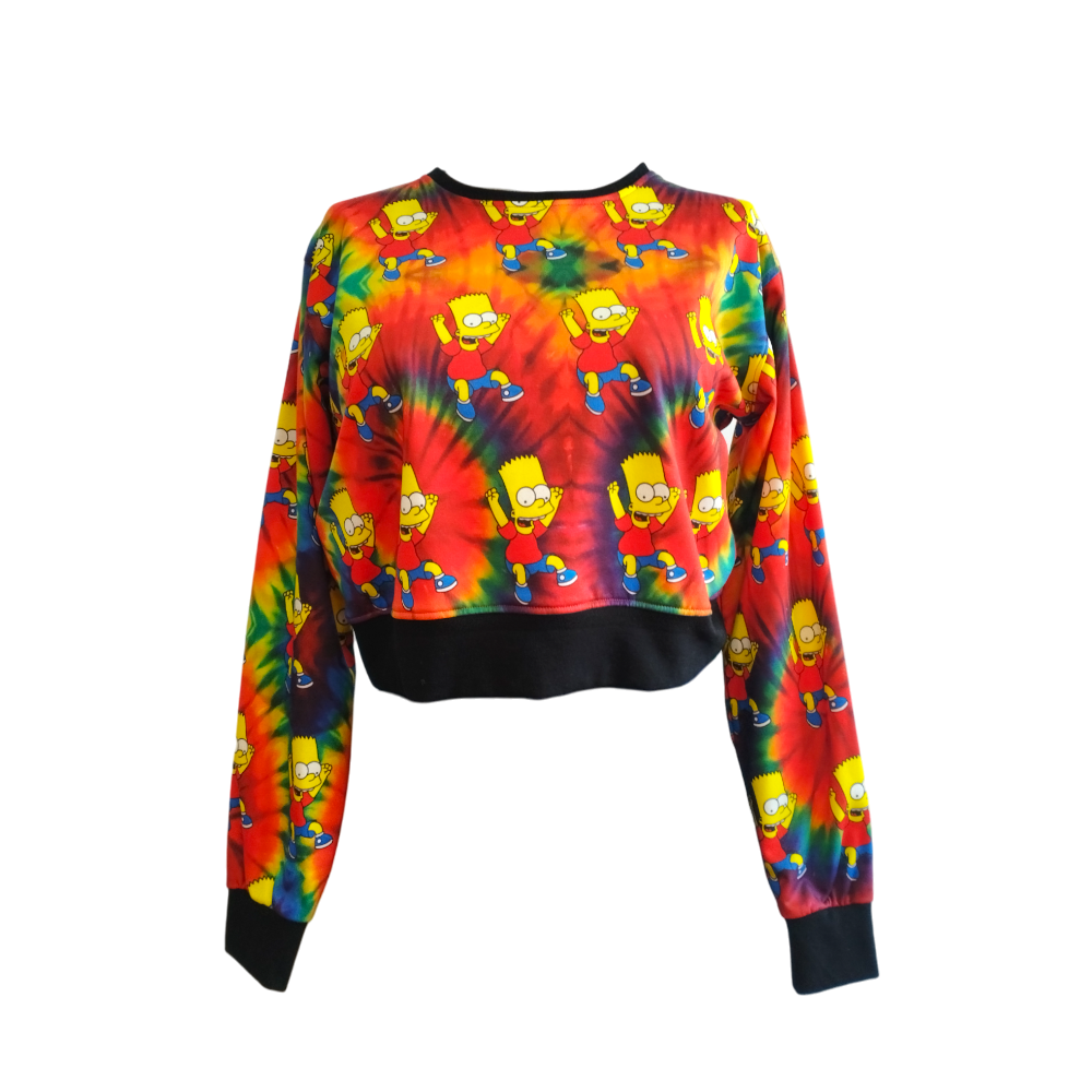 CHOMPA MUJER CORTA CARICATURA 045 STOPC