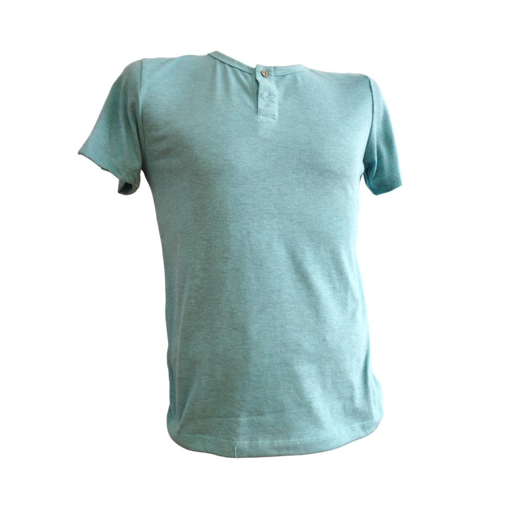 CAMISETA HOMBRE JUVENIL 3 BOTONES MACHINE