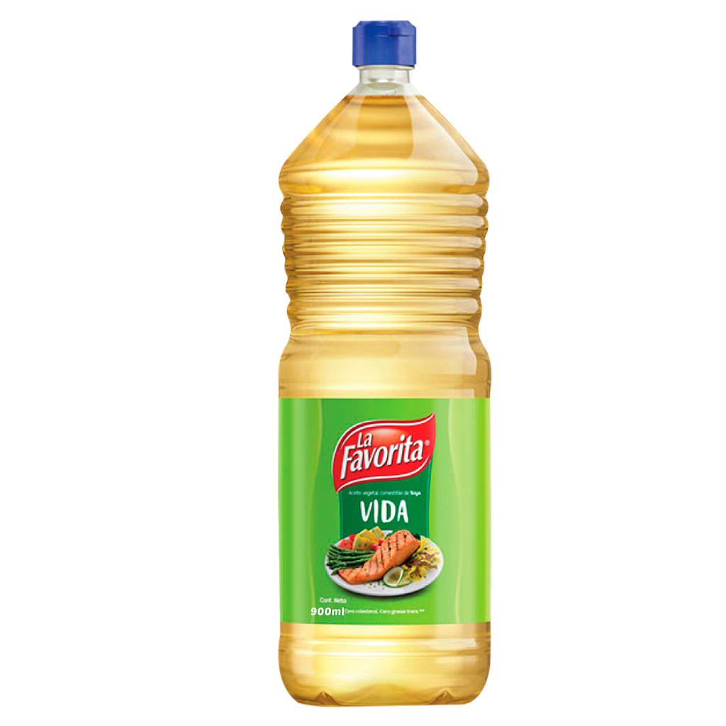 ACEITE LA FAVORITA VIDA 900ML/15