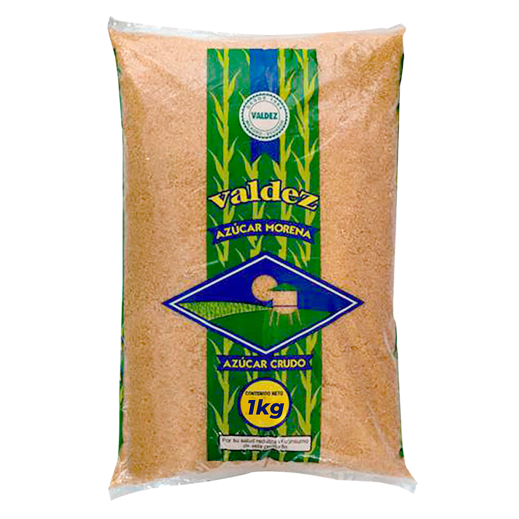 AZUCAR VALDEZ MORENA 1KG/50