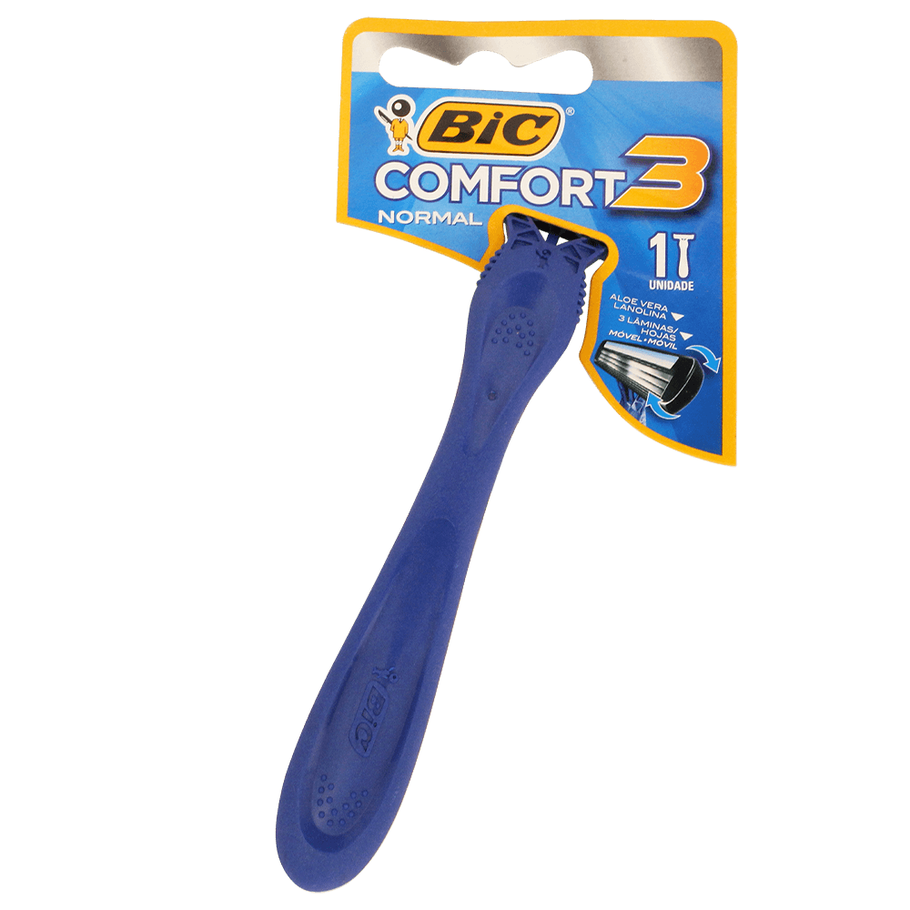 AFEITADORA BIC COMFORT3 DSX12UN40